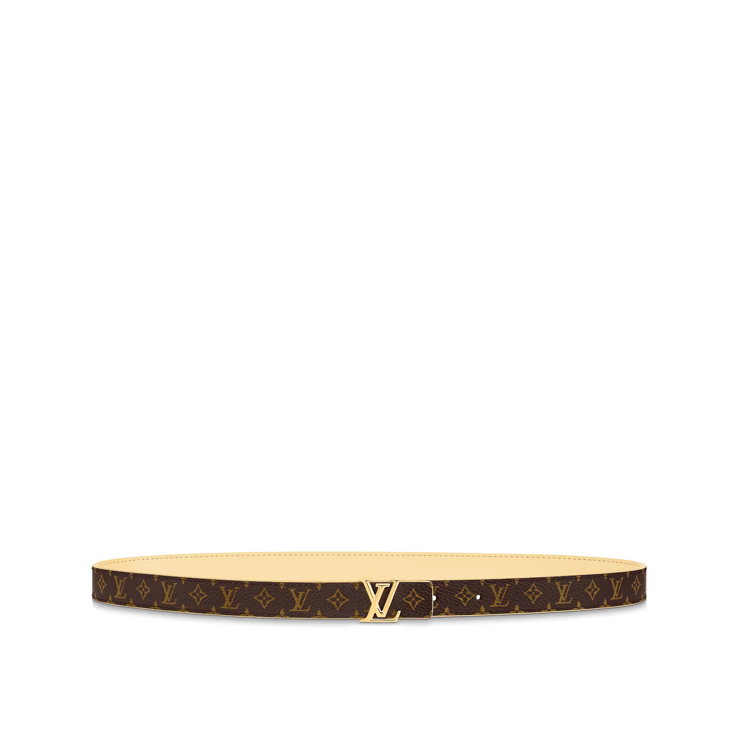 Louis Vuitton M0702X Yellow LV Iconic 20mm Reversible Belt Louis Vuitton M0702X Yellow LV Iconic 20mm Reversible Belt
